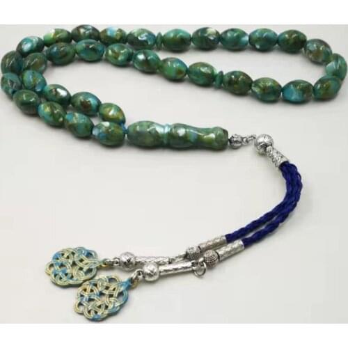 New seashell Tasbih Mstkt inside shell Muslim Mans bracelet 33bead Misbaha Natural sea shell Islamic jwelry