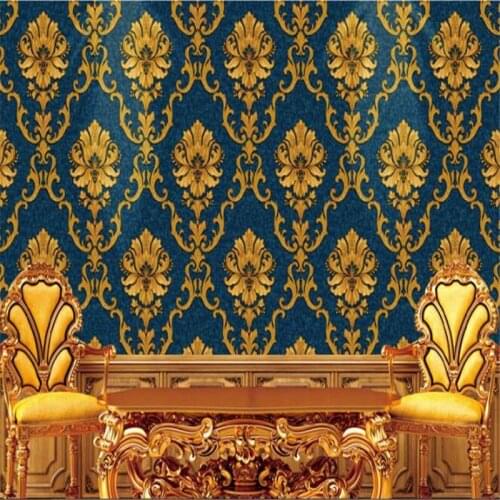 Beibehang Wallpaper wall 3 d retro wallpaper roll simple 3d embossed floral wallpaper tv background wallpaper for kids room