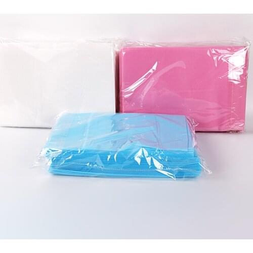 10pcs Disposable Non-woven Bed Sheets Bedroom Massage Table Beauty Salon Tattoo Spa Travel Hotel Thicken Fabric Sheet PMU Supply