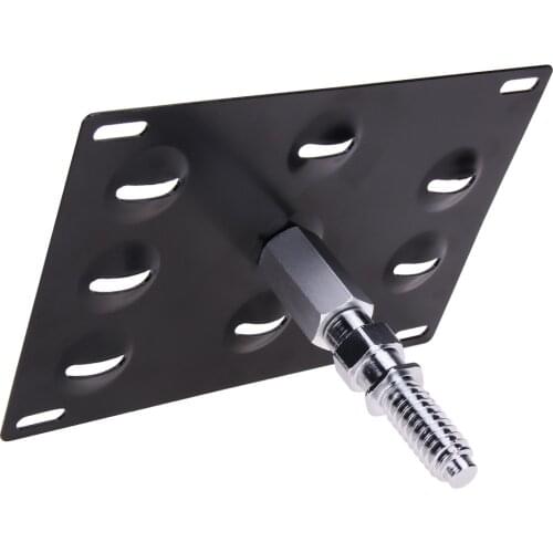 Front Bumper Tow Hook License Plate Mounting Bracket Holder For BMW 1 3 X5 Car Styling Accessories