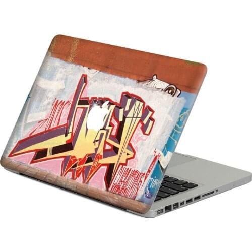 Personalized word graffiti Laptop Decal Sticker Skin For MacBook Air Pro Retina 11" 13" 15" Vinyl Mac Case Body Full Cover Skin
