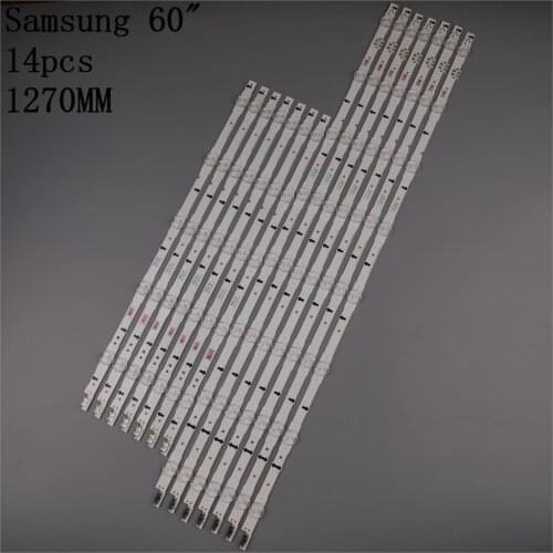 New 14pcs LED backlight strip For SAMSUNG 2014SVS60F 3228 R05 L05 BN96-30433A 30434A UA60H6400 D4GE-600DCA-R2 CY-HH060CSSV2H