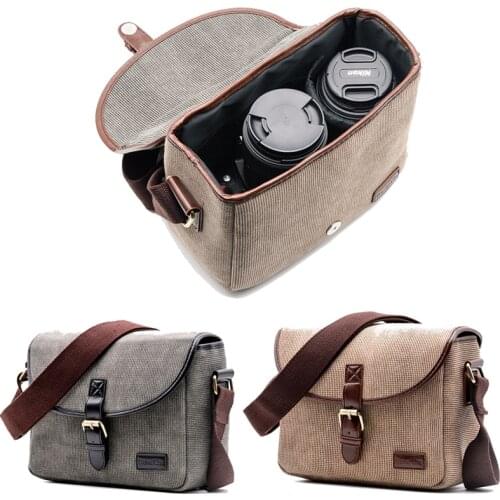 Retro Shoulder Camera Bag Photo Case for Fujifilm XT20 XA2 XM1 XT1 X-T1 XT2 X-E1 XE1 XE2 XE3 X-A3 XA3 X-T10 X30 X20 X100S X100F