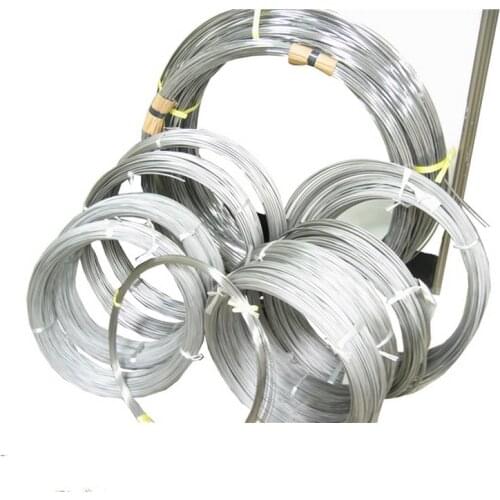 5 Meters Titanium Wire TA2 Diameter 0.1 0.2 0.5 1 2 3 4 6mm Length Titanium-Alloy Wire Titanium Wire Titanium Cable 1PCS Ti Wir