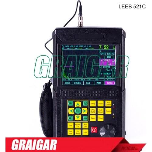 Scanning range 2.5-10000mm Ultrasonic Detector Leeb521C Oil/water/dust-proof