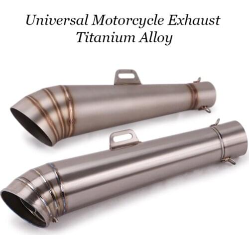 61Mm Motorcycle Exhaust Pipe With Db Killer Motorcycle Exhaust Pipe Muffler For Kawasaki Zx636R Ninja 400R Gtr1400 Zx14R Z400