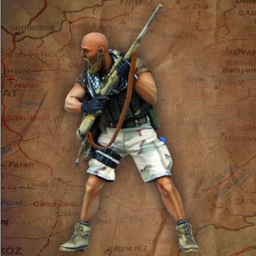 1/35 Modern american special soldier, Resin Model Soldier GK, military themes, Unassembled and unpainted kit