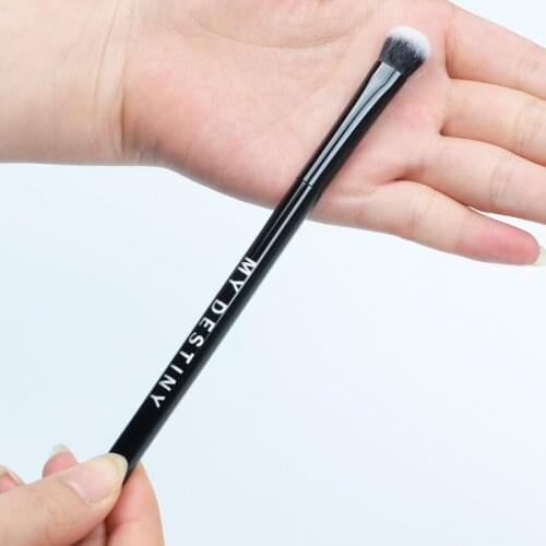 1pc my destiny #137 eye contour make up brush eyeshadow brushes highlight blending metal handle Professional High quality