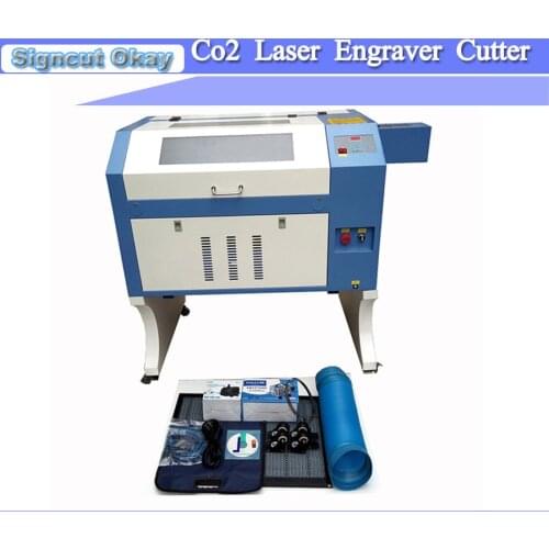 4060 Factory price CO2 Laser engraving machine with 50W 60W 80W 90W laser tube honey comb 6040 Laser cutting machine