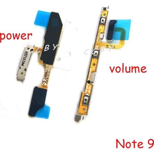 5pcs Power on ff Volume Up Down Button Flex Cable For Samsung Galaxy Note 9 Power On off Volume Switch Flex
