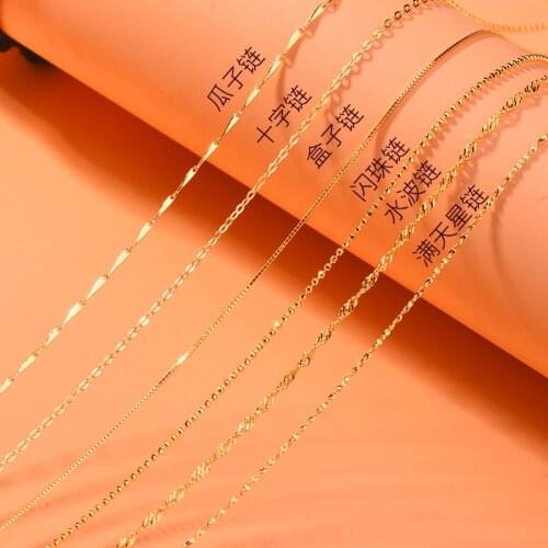 S925 Sterling Silver Cross chain, short chain of collarbone, girdle necklace with extension