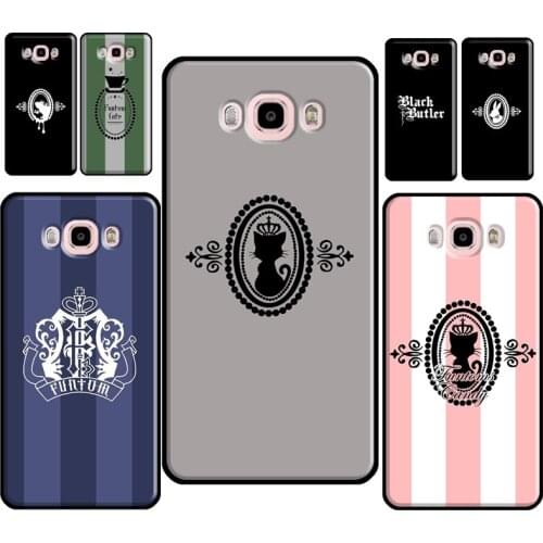 Black Butler Funtom Candy Kuroshitsuji For Samsung Galaxy J3 J5 J7 J1 2016 A3 A5 2017 A6 A8 A9 J8 J6 J4 J2 Core 2018 Phone Case