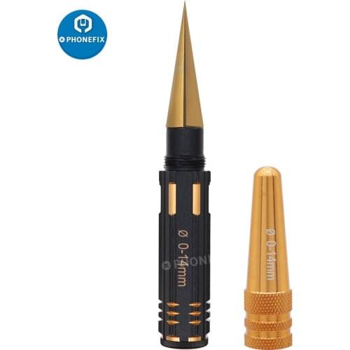RC Remote Control Model Cars DIY Installation DrillingTool Steel Car Shell Hole Opener 0-14mm Titanium-plated Hard Reamer Drill