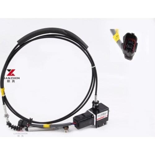 PC60-7 Excavator spare parts for komatsu governor motor Mini excavator throttle motor stepper motor 22U-06-11113