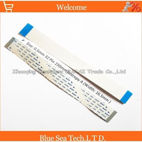 32 Pin FFC FPC Flexible Flat Cable 0.5mm pitch 32Pin 150mm Isotropy A or Anisotropy B cable,AWM 20624,80C 60V VW-1