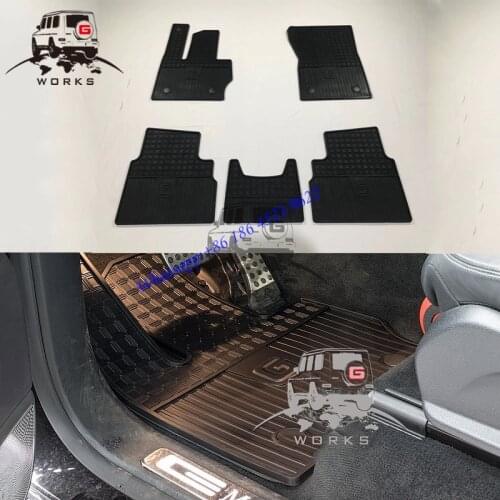 G Class w464 door mat for 2019y g500 foot pad g63 g65 g550 W463A Floor mats interior parts