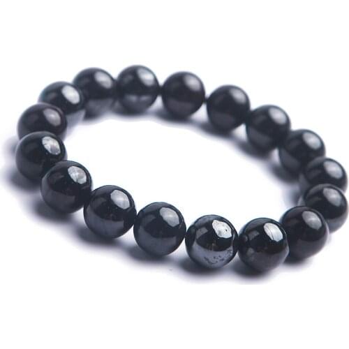 12mm Genuine Natural Sugilite Round Gems Women Man Healing Stone Jewelry Stretch Bracelet Only One