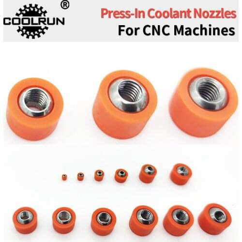 CoolRun Press-In Ball Coolant Nozzles For CNC Lathes Toolholder Special Tooling VDI Holders CNC Lathe Tooling Screw Machines