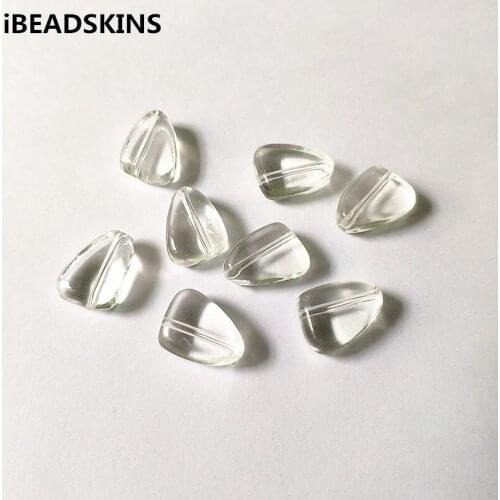 New arrival! 18x14mm 310pcs Clear acrylic triangle shape beads for Necklace,Earrings parts,hand Made Jewelry DIY