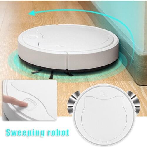 2000mAh Robot Vacuum Cleaner 3-In-1 Auto Rechargeable Smart Sweeping Robot Dry Wet Sweeping Vacuum Cleaner Smart Floor Cleaner