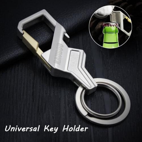 Universal New Car Key Holder with Bottle Opener Key Holder Multi-function Key Ring Men/Women Waist Keychain