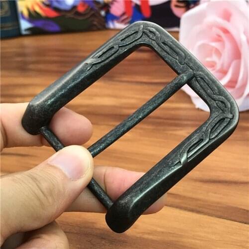 Vintage Pin Belt Buckle Leathercraft Diy Accessories Mens Belt Metal Buckle Belt Clip Boucle Belt Buckles For Men AK0041