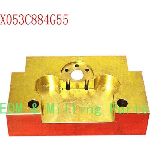 CNC Wire EDM Part Auxiliary Eye Template X053C884G55 M150 0.8MM For QA FA FX BA RA