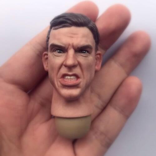 1/6th FacepoolFigure FP-A-001 Head Carving w/ Expression F 12" Figure Body Action figure toys