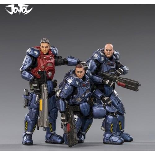 3PCS/Set) JOYTOY 1/18 Action Figure Source Star Hawk 03st Legion Troo Soldier Classical Model Toys Collection