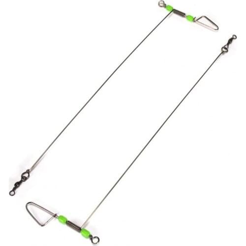 30cm Anti-corrosion Stainless Steel Fishing Boom with Luminous Bead Fishing Balance for Sea Fishing