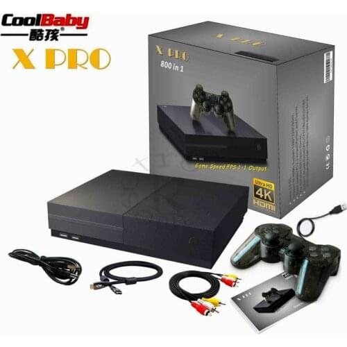 DHL 64 Bit Support 4K Hdmi Output Video Game Console Retro 800 Classic Family Video Games Retro Game Console To TV X PRO 8