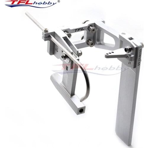 Brushless electric boat aluminum rudder