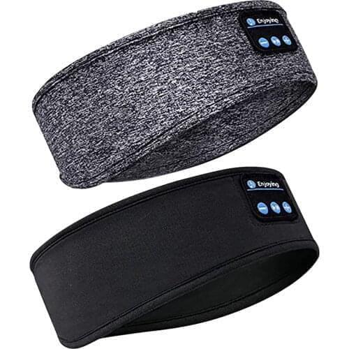 Bluetooth-compatible Music Headband Sleeping Headwear Headphone Speaker Sports Running Elastic Earphone Wireless Music Headset