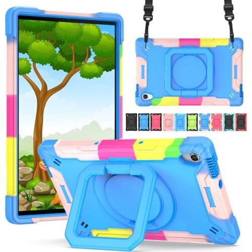 Kids Shockproof Cover For Lenovo Tab M10 HD (2nd Gen) TB-X306X TB-X306F X306 10.1'' Portable Handle Holder Casing with Strap