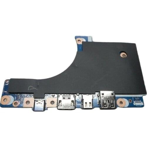 For Dell FOR Precision 15 7510 Left-side IO Circuit Board with USB C / USB / Mini DP / HDMI Ports - CJT78 LS-C548P 0CJT78