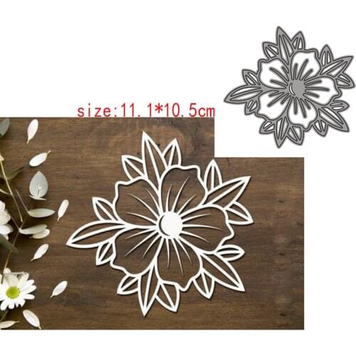 Sirius Blooming flowers Metal Cutting Dies and Stencil Template for DIY Scrapbooking Photo Album Embossing Decorative Cards