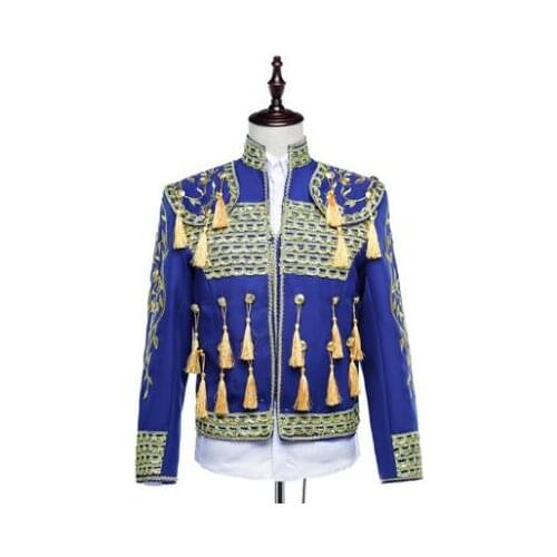 Men Suits Designs Stage Costumes For Singers Men Blazer Dance Clothes Jacket Star Style Royal Formal Dress Punk Personalized