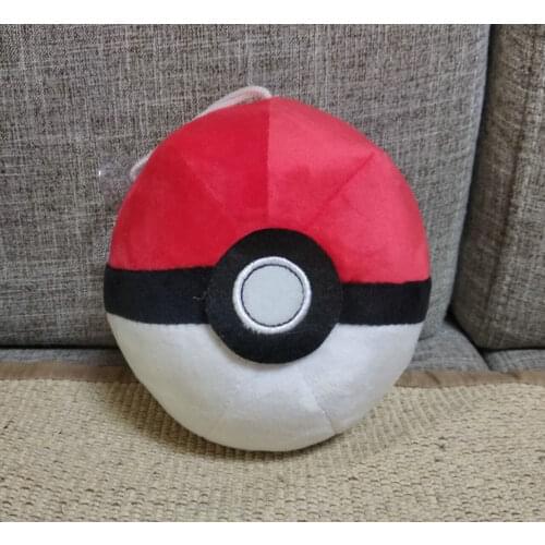 Stuffed Animals Pokemon Pokeball High Quality Cute 15CM Plush Toys Cartoon Anime Stuffed LOLS Dolls Children Birthday Kids Gift