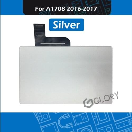 Original Silver A1708 Touch Pad w/ Cable For MacBook Pro Retina 13" A1708 Touchpad Trackpad Late 2016 Mid 2017 EMC 2978 3164