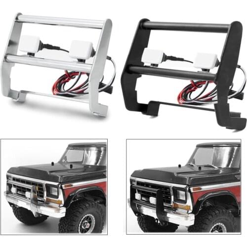 RC Front Bumper Bull Bar for Axial SCX10 90046 GEN8 Off-Road RC 1:10 Rock Crawler Hobby Car Upgrade Spare Parts Accessories