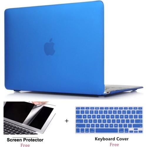 Rubberized Plastic Hard Shell Case Cover For Apple MacBook 12 Inch Retina Display Model A1534 (Version 2017/2016/2015)