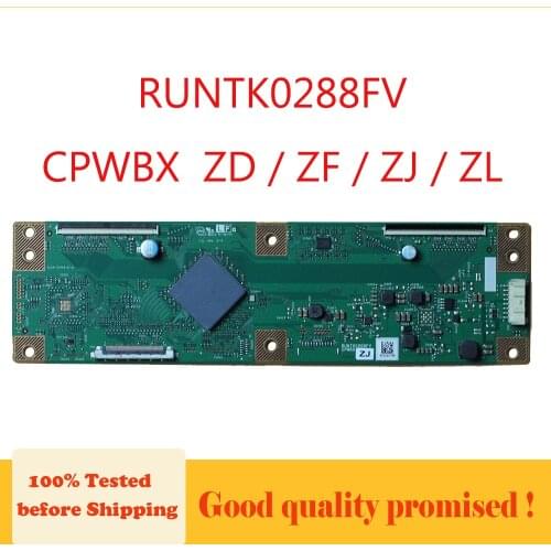 T CON Board RUNTK0288FV ZD ZF ZJ ZL Electronic Circuit Logic Board RUNTK 0288FV CPWBX T-Rev Original Tcon TV Parts Free Shipping