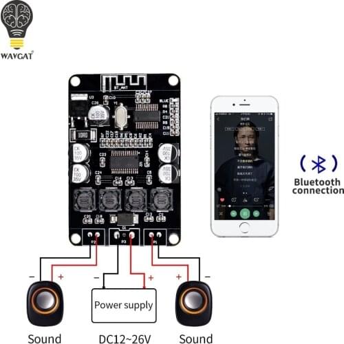VHM-313 TPA3110 TPA3110D2 2x15W Bluetooth Digital Audio Power Amplifier Board for Bluetooth Speaker