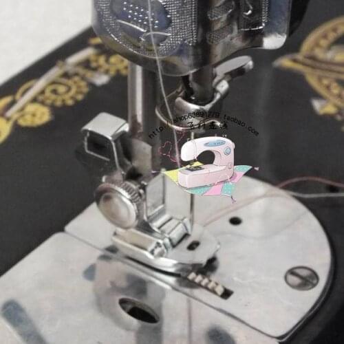 Vintage invisible zipper foot pedal sewing machine suitable butterfly household sewing machine parts vintage trapeze Shanghai