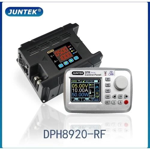 JUNTEK DPH8920 96V20A voltmeter DC-DC voltage regulator constant current power supply programmable buck voltage converter module