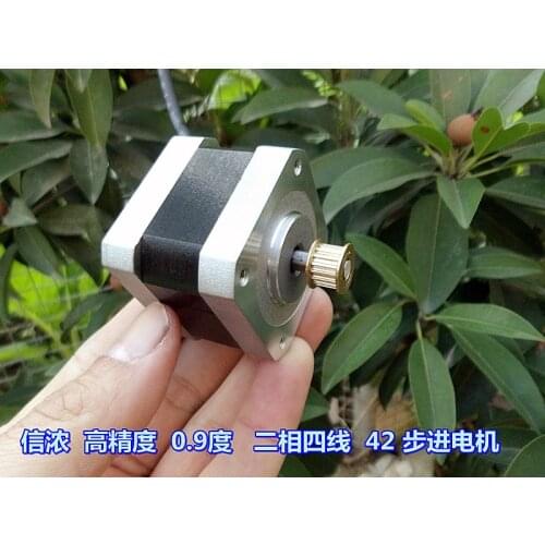 High quality new letter thick precision 0.9 degrees Two phase four-wire 42 stepper motor