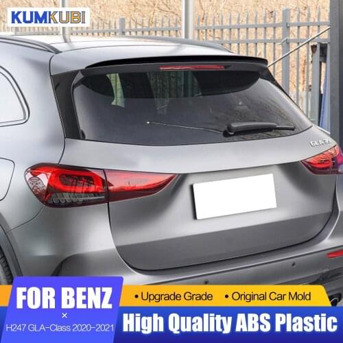 Rear Trunk Spoiler For Mercedes Benz H247 GLA Class GLA200 GLA180 GLA35 2020 2021 Car Rear Spoiler Window Wing Splitter Trim