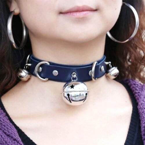 Adult Kids 3 Pieces Plush Cat Ears Hair Clip Furry Wolf Tail with Faux Leather Bell Neck Choker Necklace Set Anime Halloween