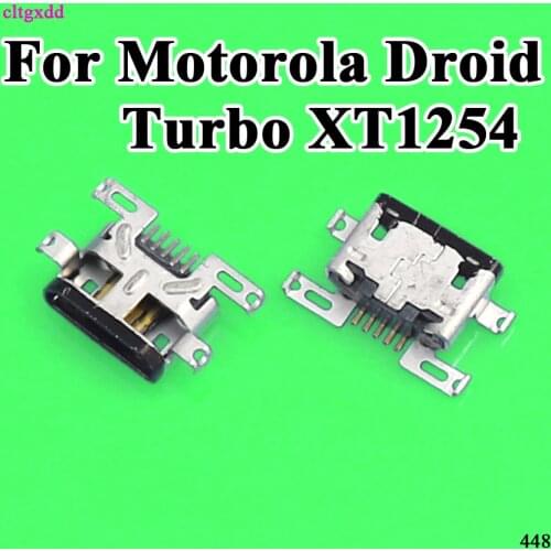 Cltgxdd For Motorola MOTO Droid Turbo XT1254 micro USB charger charging connector dock port plug mini jack socket