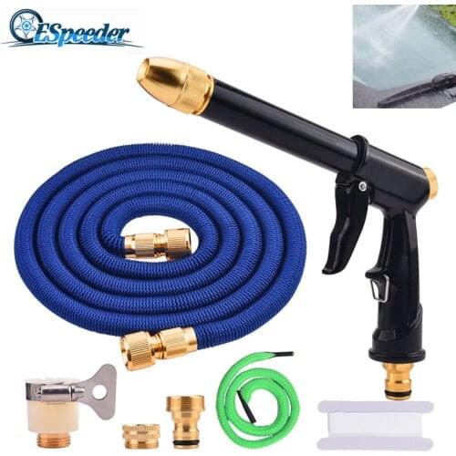 Car Wash High Pressure Extension Hose Magic Garden Flexible Wash Water Gun 7.5/15/22 Meters Car Wash Cleaning Hose